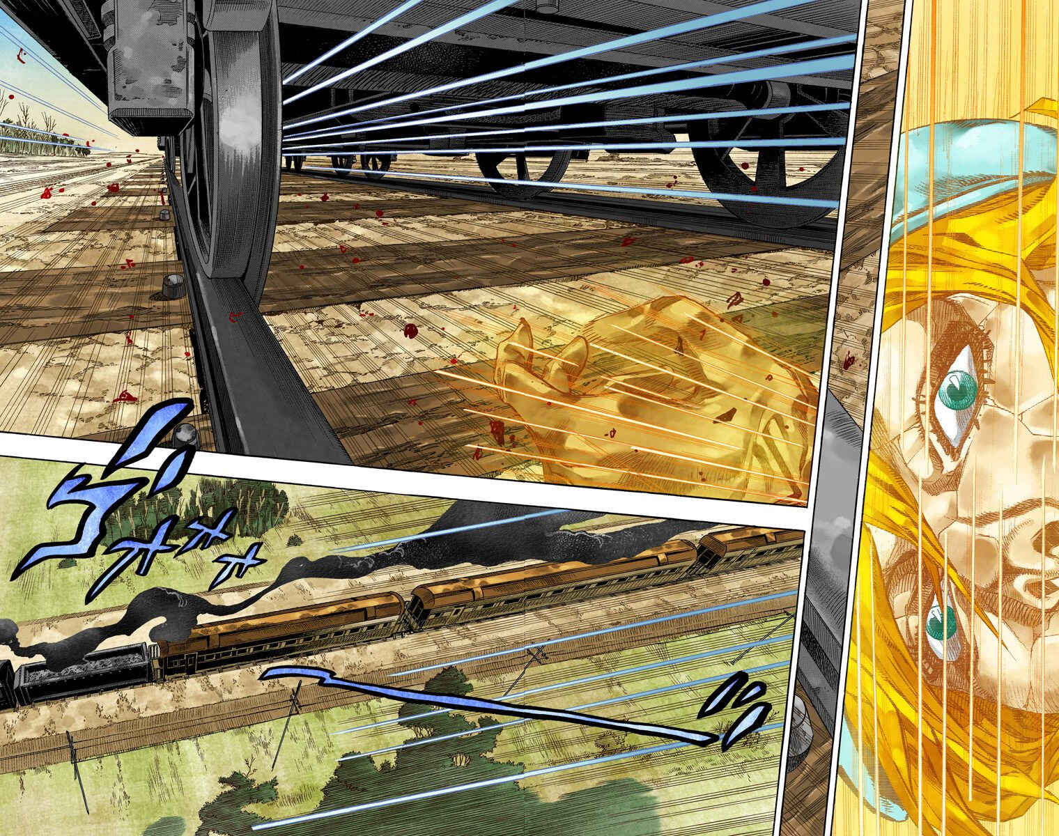 Page 8 Chapter 76 JoJos Bizarre Adventure, Part 7: Steel Ball Run (Official Colored)