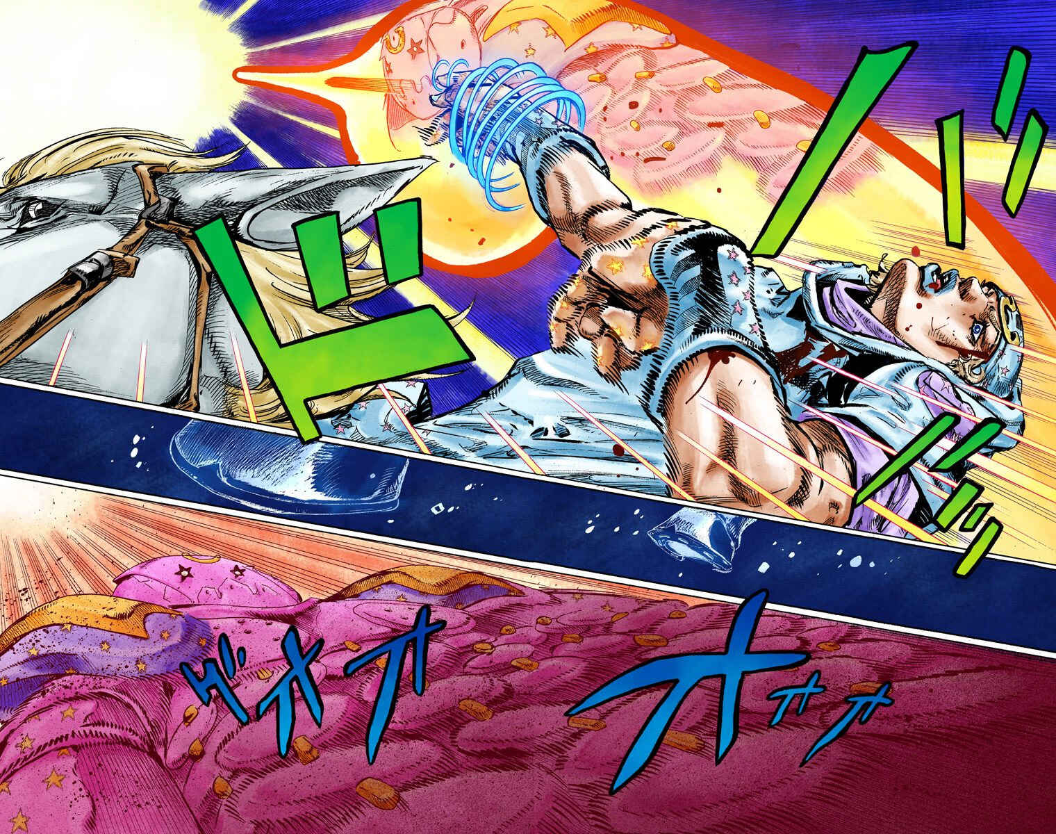 Page 10 Chapter 93 JoJos Bizarre Adventure, Part 7: Steel Ball Run (Official Colored)
