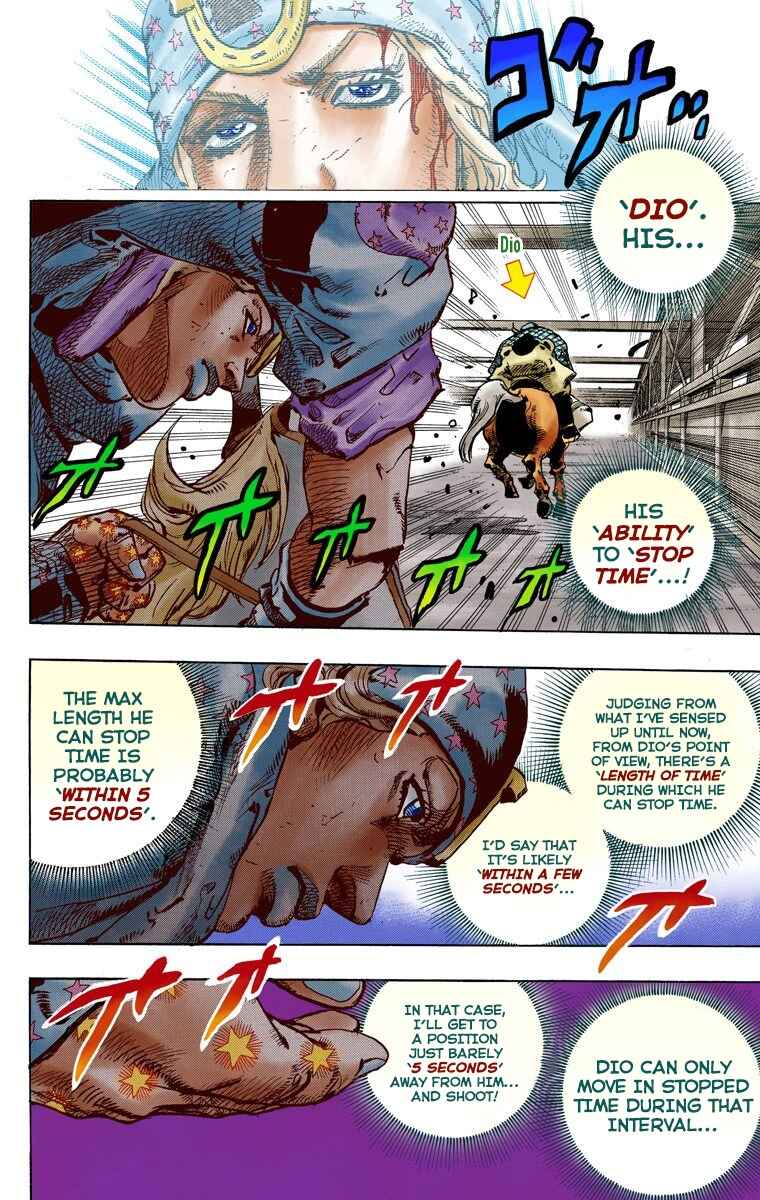Page 21 Chapter 93 JoJos Bizarre Adventure, Part 7: Steel Ball Run (Official Colored)