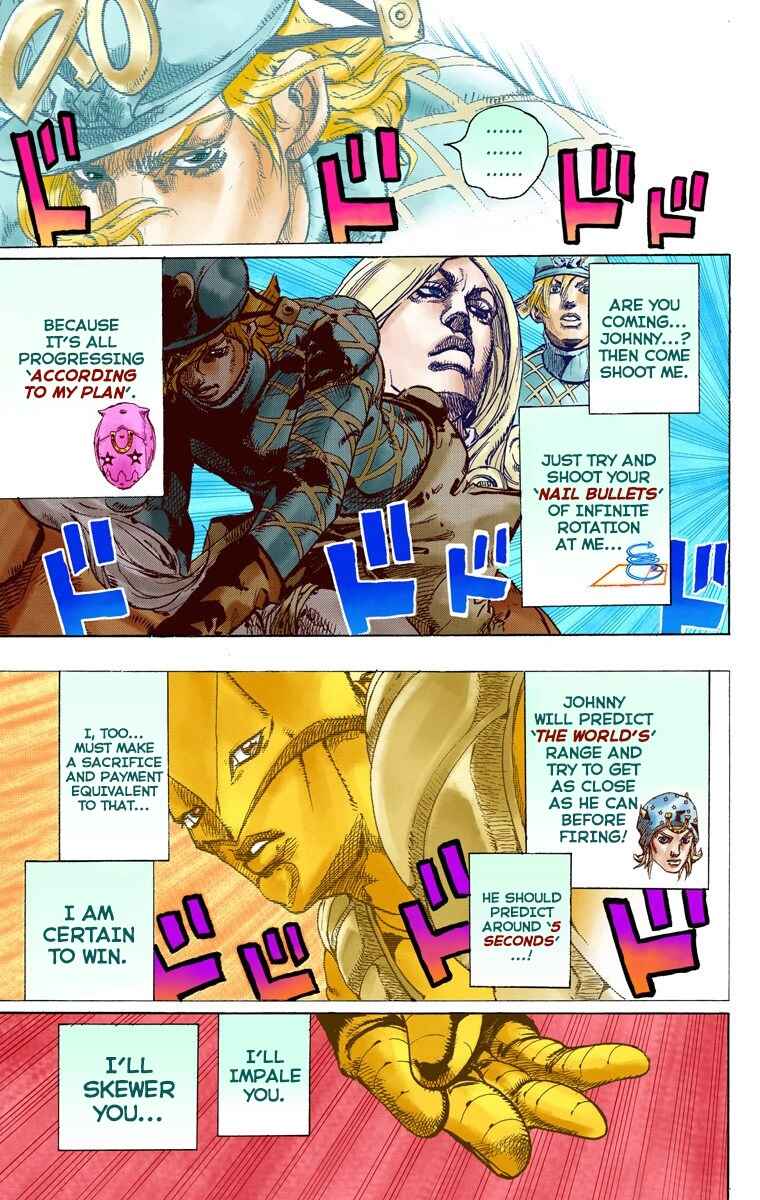 Page 22 Chapter 93 JoJos Bizarre Adventure, Part 7: Steel Ball Run (Official Colored)