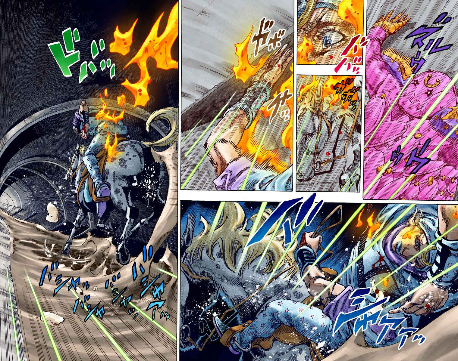 Page 3 Chapter 93 JoJos Bizarre Adventure, Part 7: Steel Ball Run (Official Colored)