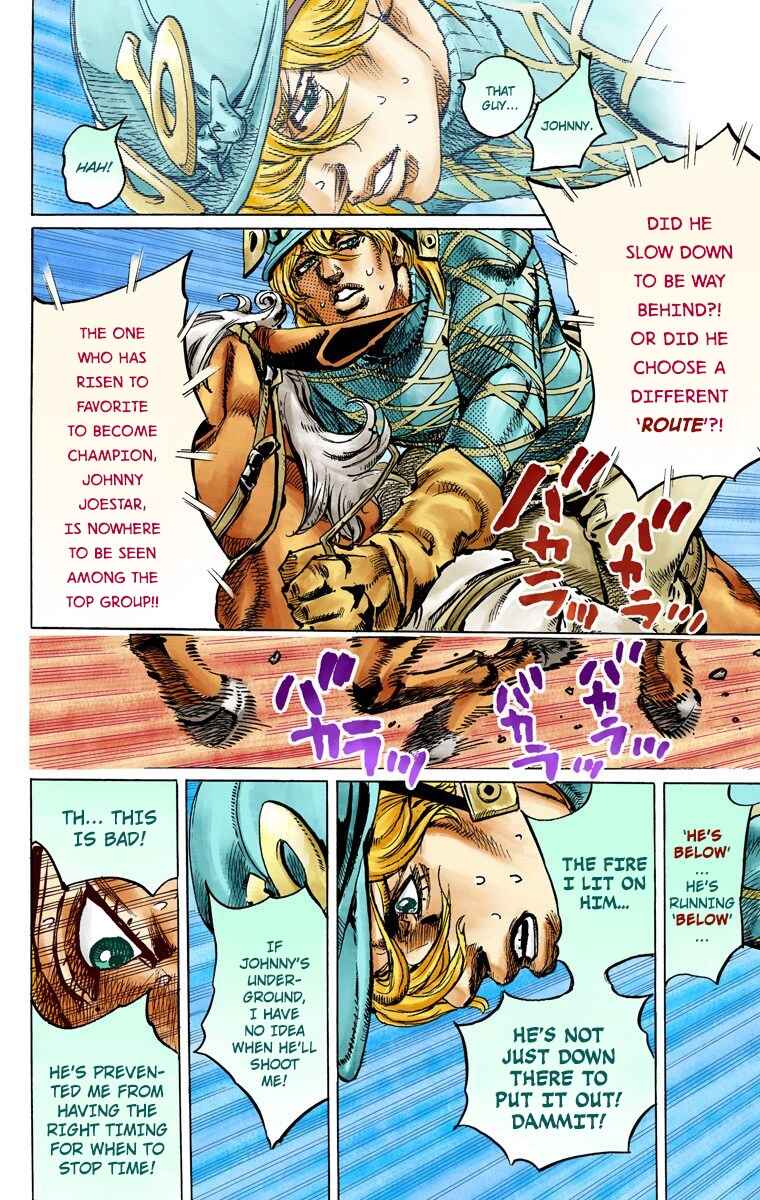 Page 8 Chapter 93 JoJos Bizarre Adventure, Part 7: Steel Ball Run (Official Colored)