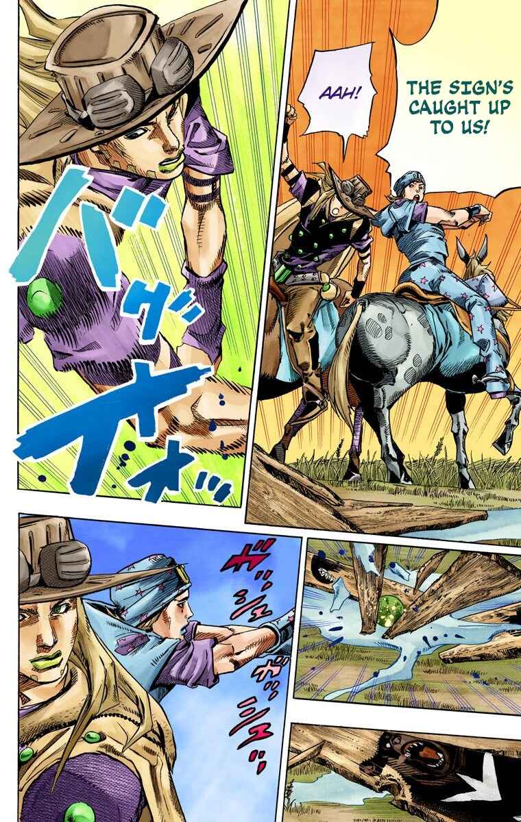 Page 16 Chapter 77 JoJos Bizarre Adventure, Part 7: Steel Ball Run (Official Colored)