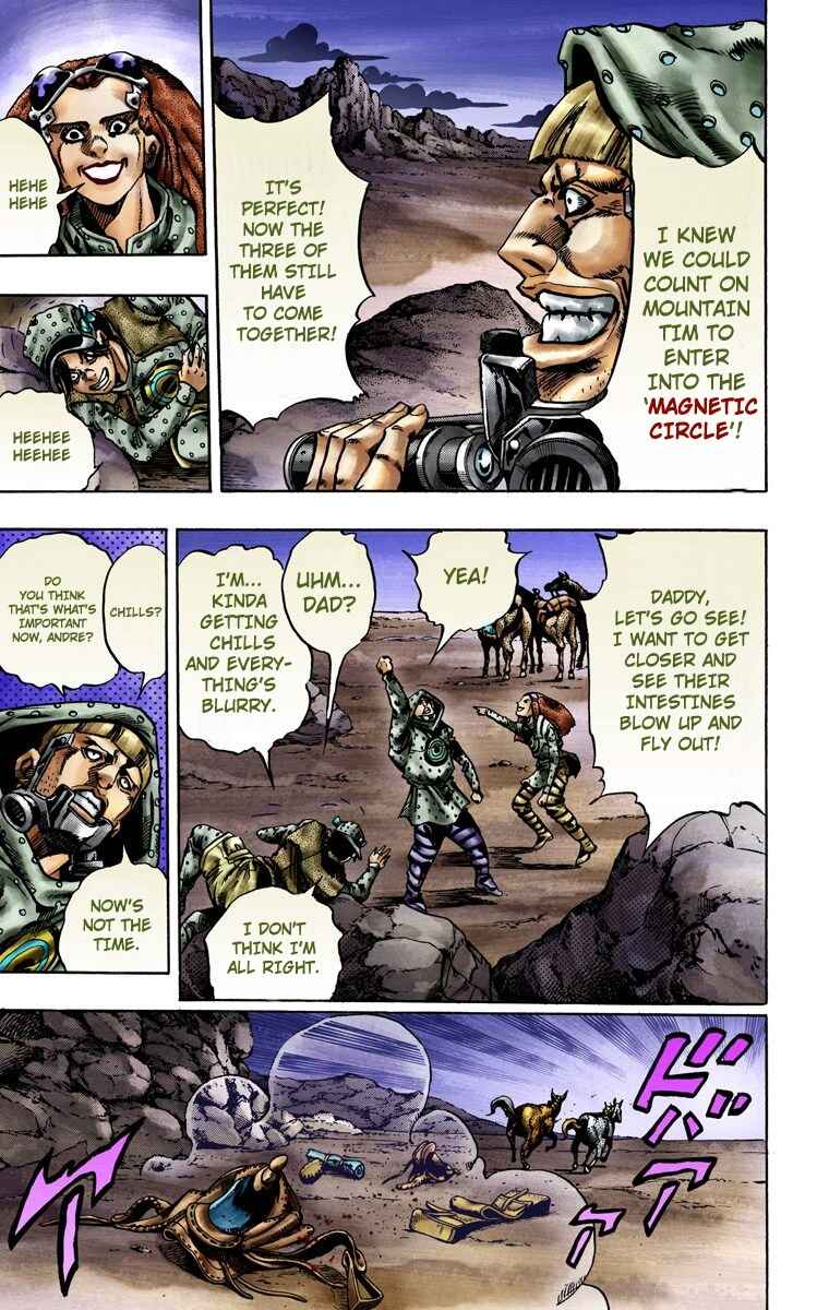 Page 12 Chapter 18 JoJos Bizarre Adventure, Part 7: Steel Ball Run (Official Colored)