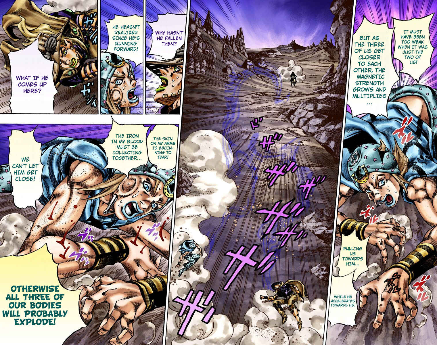 Page 17 Chapter 18 JoJos Bizarre Adventure, Part 7: Steel Ball Run (Official Colored)