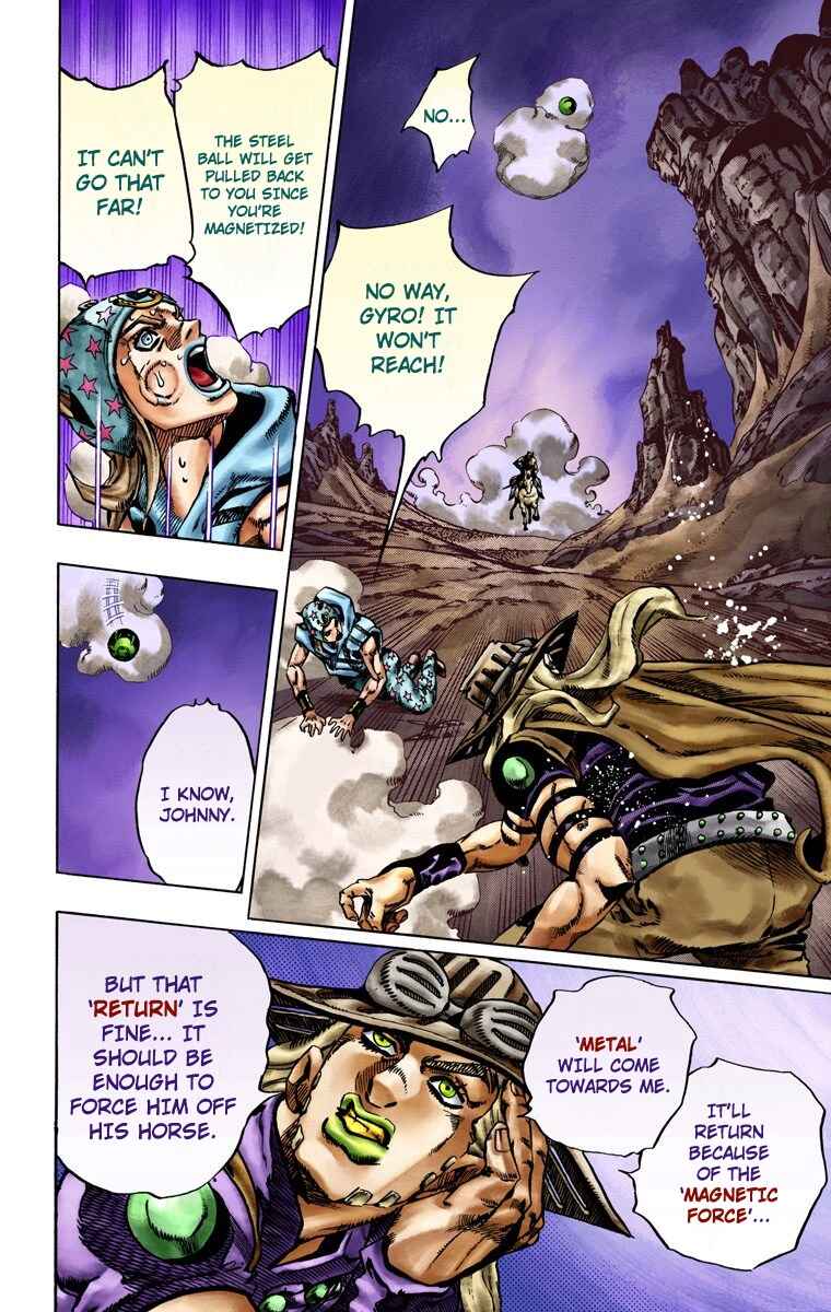 Page 19 Chapter 18 JoJos Bizarre Adventure, Part 7: Steel Ball Run (Official Colored)