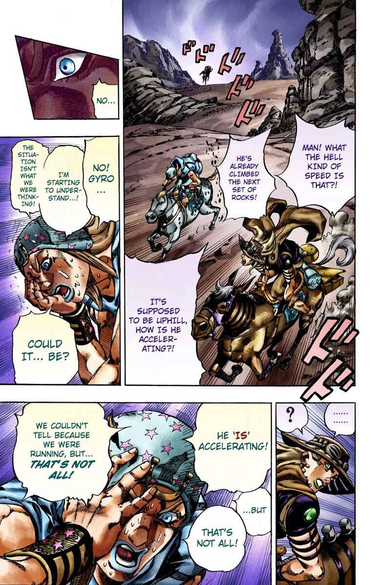 Page 8 Chapter 18 JoJos Bizarre Adventure, Part 7: Steel Ball Run (Official Colored)
