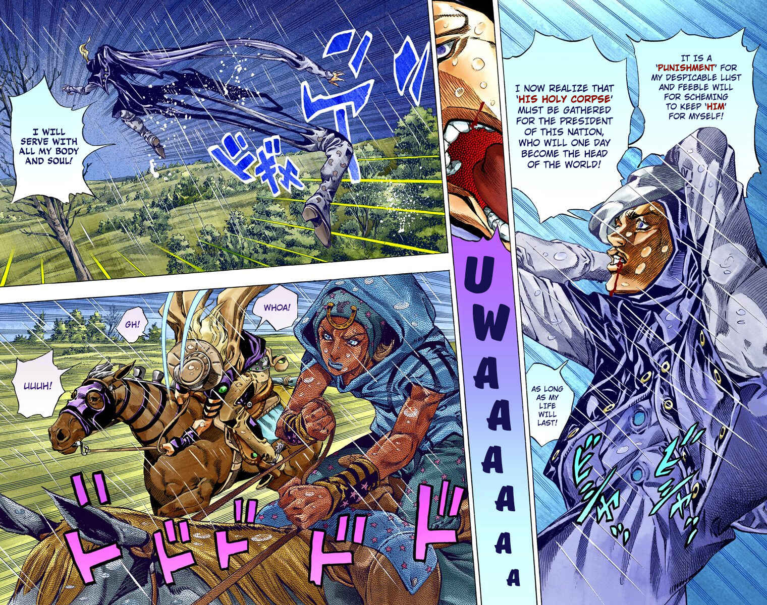 Page 18 Chapter 38 JoJos Bizarre Adventure, Part 7: Steel Ball Run (Official Colored)