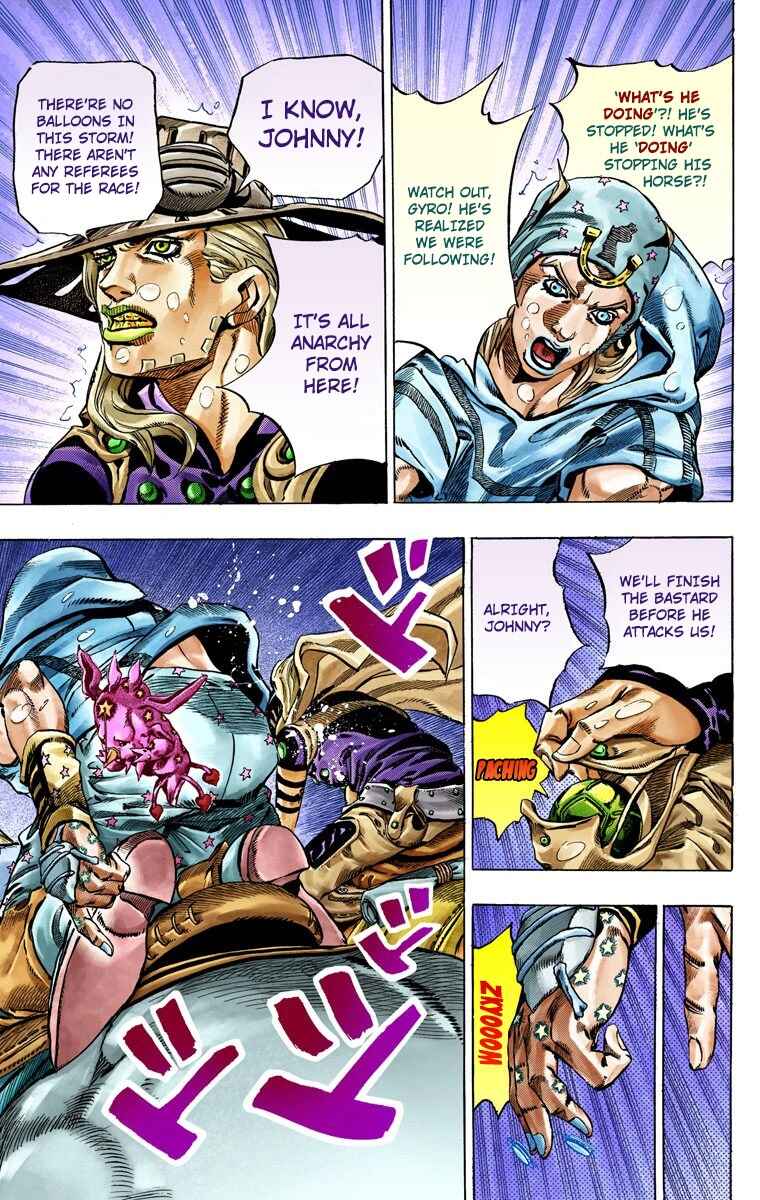 Page 23 Chapter 38 JoJos Bizarre Adventure, Part 7: Steel Ball Run (Official Colored)