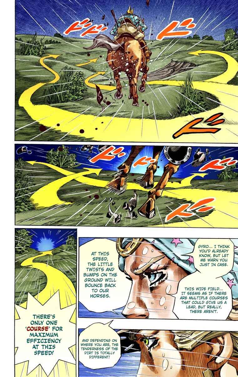 Page 28 Chapter 38 JoJos Bizarre Adventure, Part 7: Steel Ball Run (Official Colored)