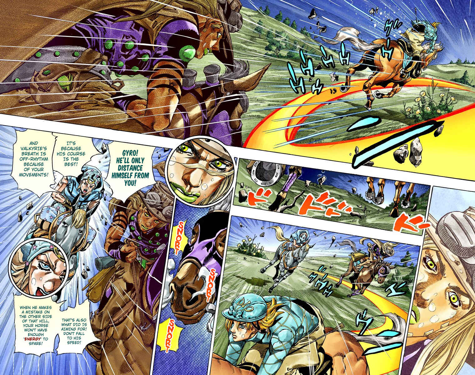 Page 32 Chapter 38 JoJos Bizarre Adventure, Part 7: Steel Ball Run (Official Colored)