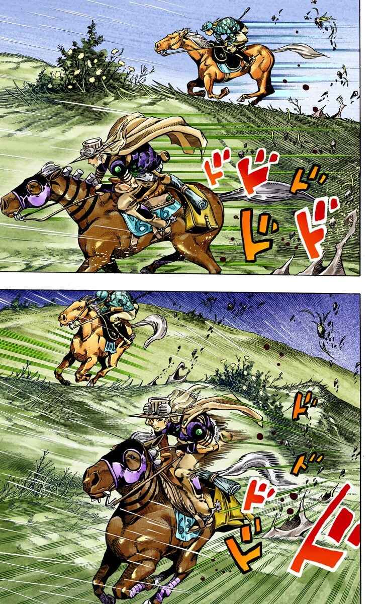 Page 36 Chapter 38 JoJos Bizarre Adventure, Part 7: Steel Ball Run (Official Colored)