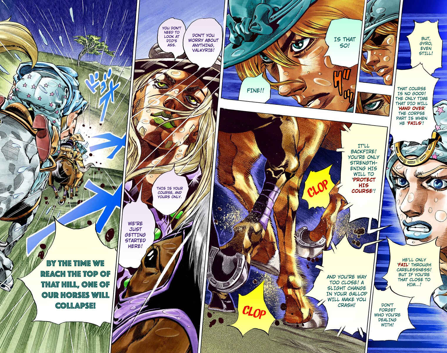 Page 49 Chapter 38 JoJos Bizarre Adventure, Part 7: Steel Ball Run (Official Colored)