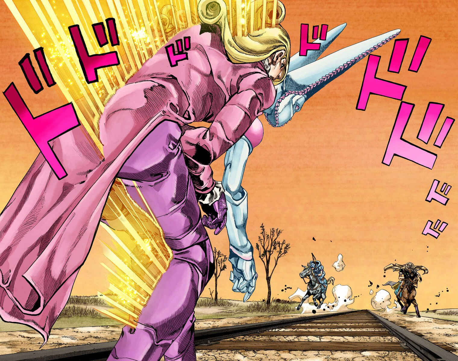 Page 15 Chapter 80 JoJos Bizarre Adventure, Part 7: Steel Ball Run (Official Colored)