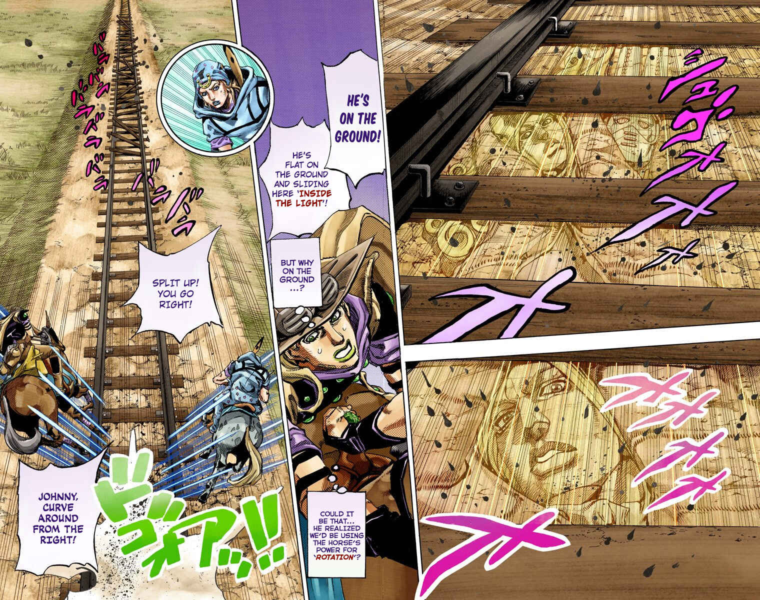 Page 17 Chapter 80 JoJos Bizarre Adventure, Part 7: Steel Ball Run (Official Colored)