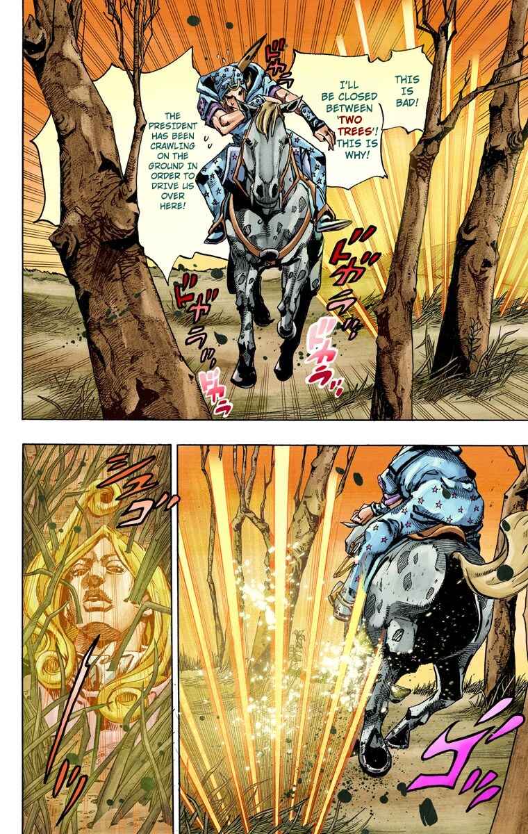 Page 25 Chapter 80 JoJos Bizarre Adventure, Part 7: Steel Ball Run (Official Colored)
