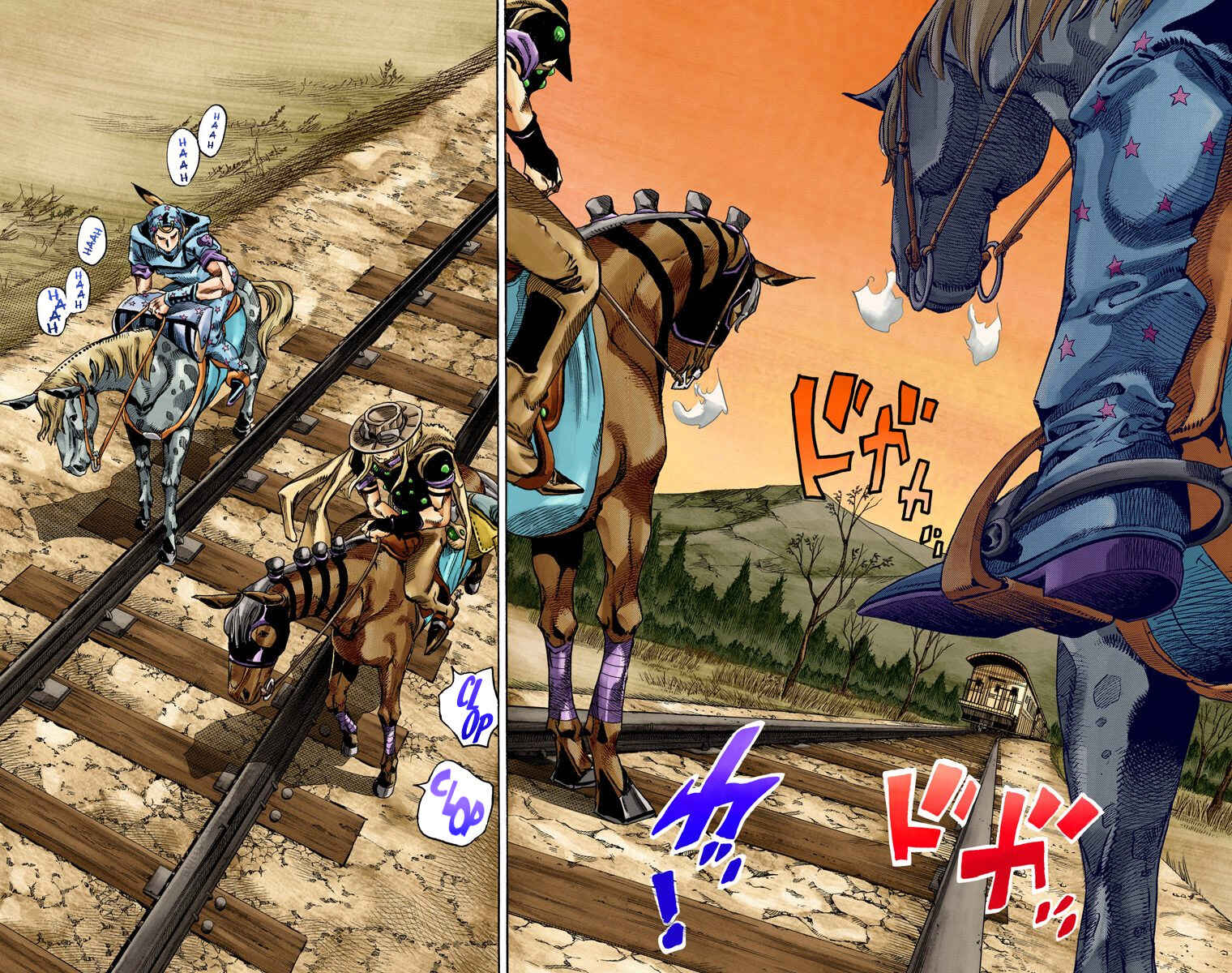 Page 3 Chapter 80 JoJos Bizarre Adventure, Part 7: Steel Ball Run (Official Colored)