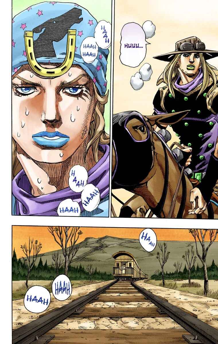 Page 4 Chapter 80 JoJos Bizarre Adventure, Part 7: Steel Ball Run (Official Colored)
