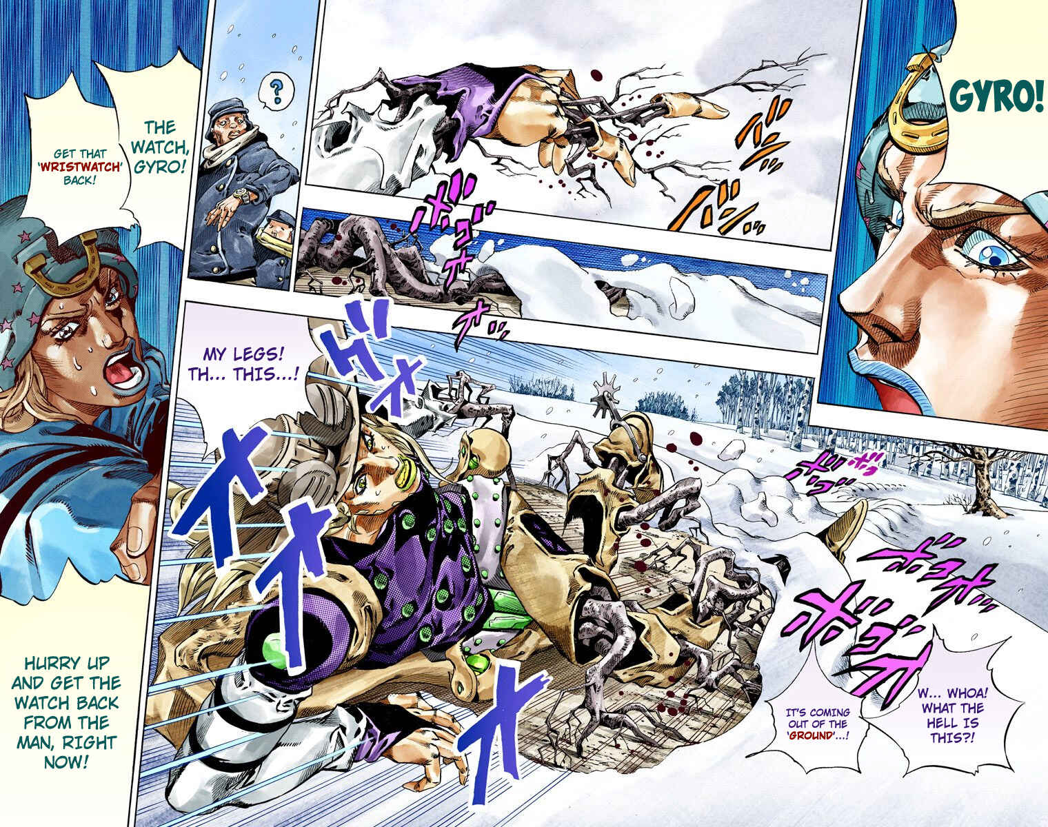 Page 11 Chapter 46 JoJos Bizarre Adventure, Part 7: Steel Ball Run (Official Colored)