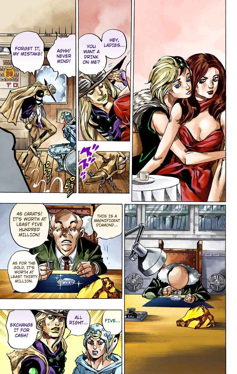 Page 21 Chapter 46 JoJos Bizarre Adventure, Part 7: Steel Ball Run (Official Colored)