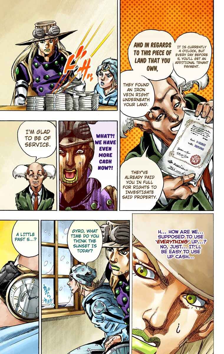 Page 25 Chapter 46 JoJos Bizarre Adventure, Part 7: Steel Ball Run (Official Colored)