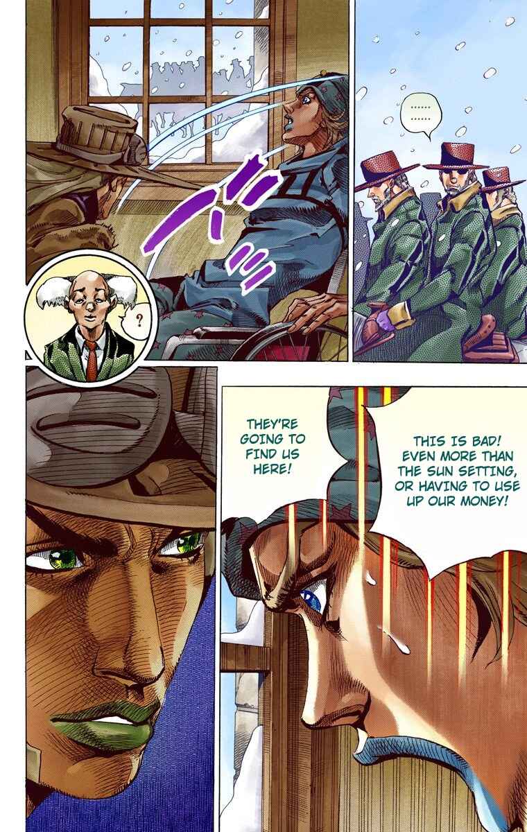 Page 28 Chapter 46 JoJos Bizarre Adventure, Part 7: Steel Ball Run (Official Colored)
