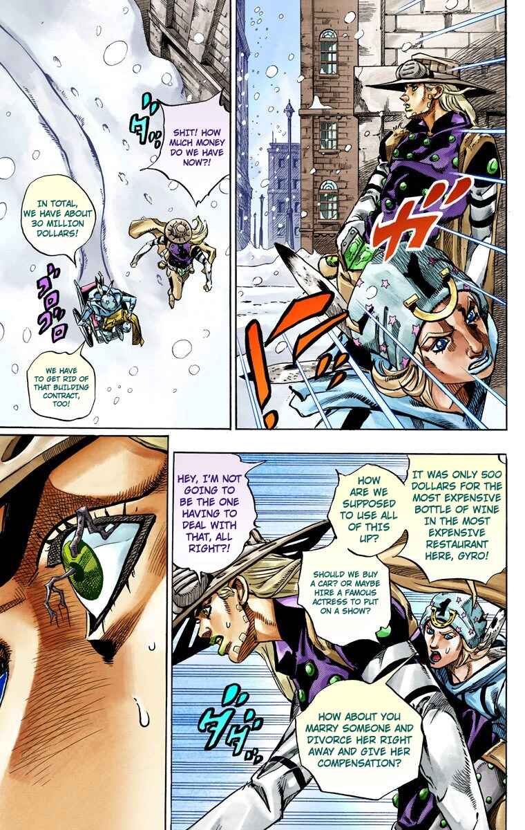 Page 29 Chapter 46 JoJos Bizarre Adventure, Part 7: Steel Ball Run (Official Colored)