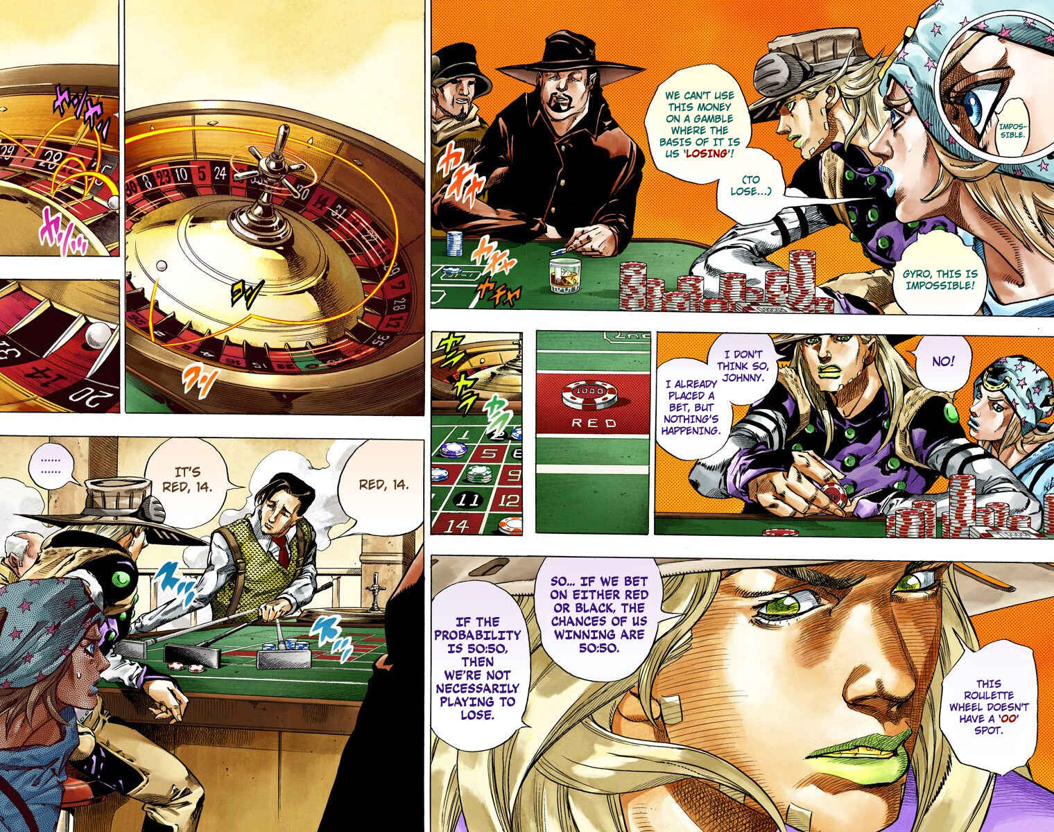 Page 32 Chapter 46 JoJos Bizarre Adventure, Part 7: Steel Ball Run (Official Colored)