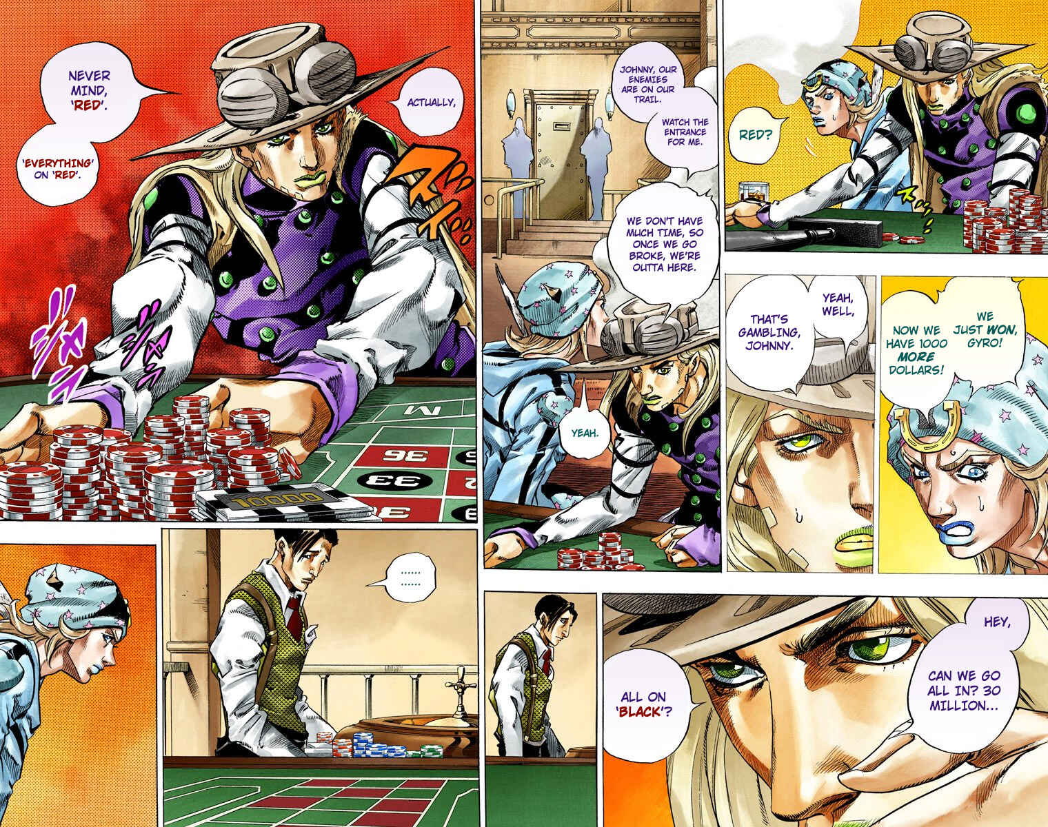 Page 33 Chapter 46 JoJos Bizarre Adventure, Part 7: Steel Ball Run (Official Colored)