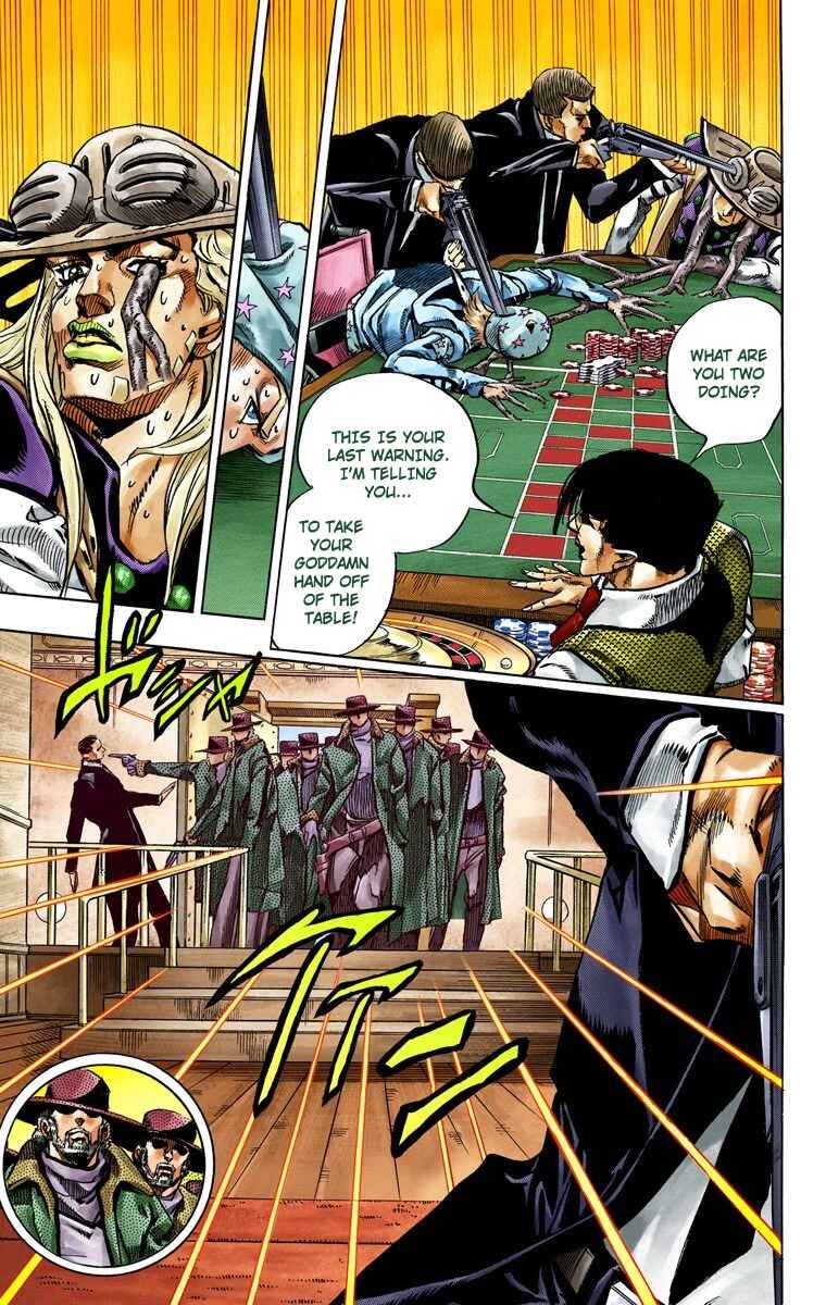 Page 42 Chapter 46 JoJos Bizarre Adventure, Part 7: Steel Ball Run (Official Colored)