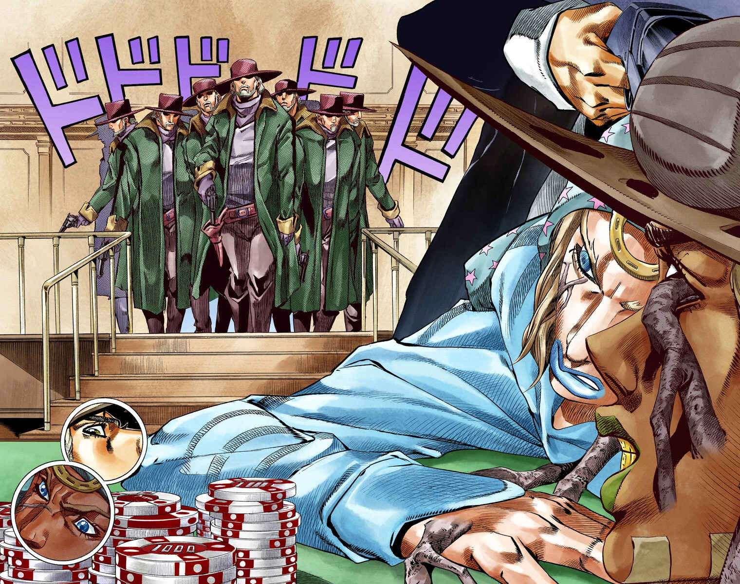 Page 43 Chapter 46 JoJos Bizarre Adventure, Part 7: Steel Ball Run (Official Colored)