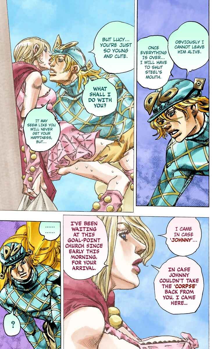Page 12 Chapter 95 JoJos Bizarre Adventure, Part 7: Steel Ball Run (Official Colored)