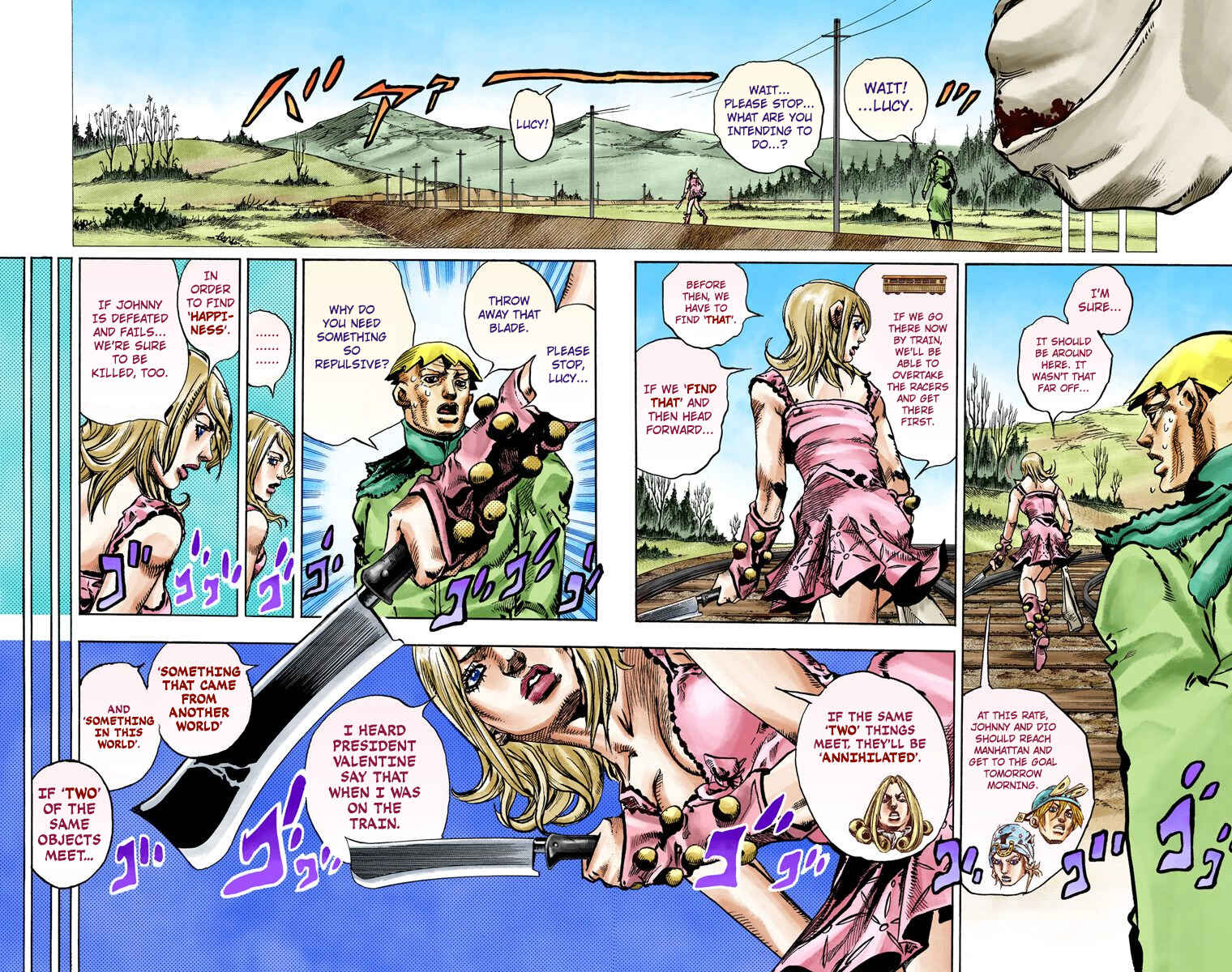 Page 15 Chapter 95 JoJos Bizarre Adventure, Part 7: Steel Ball Run (Official Colored)