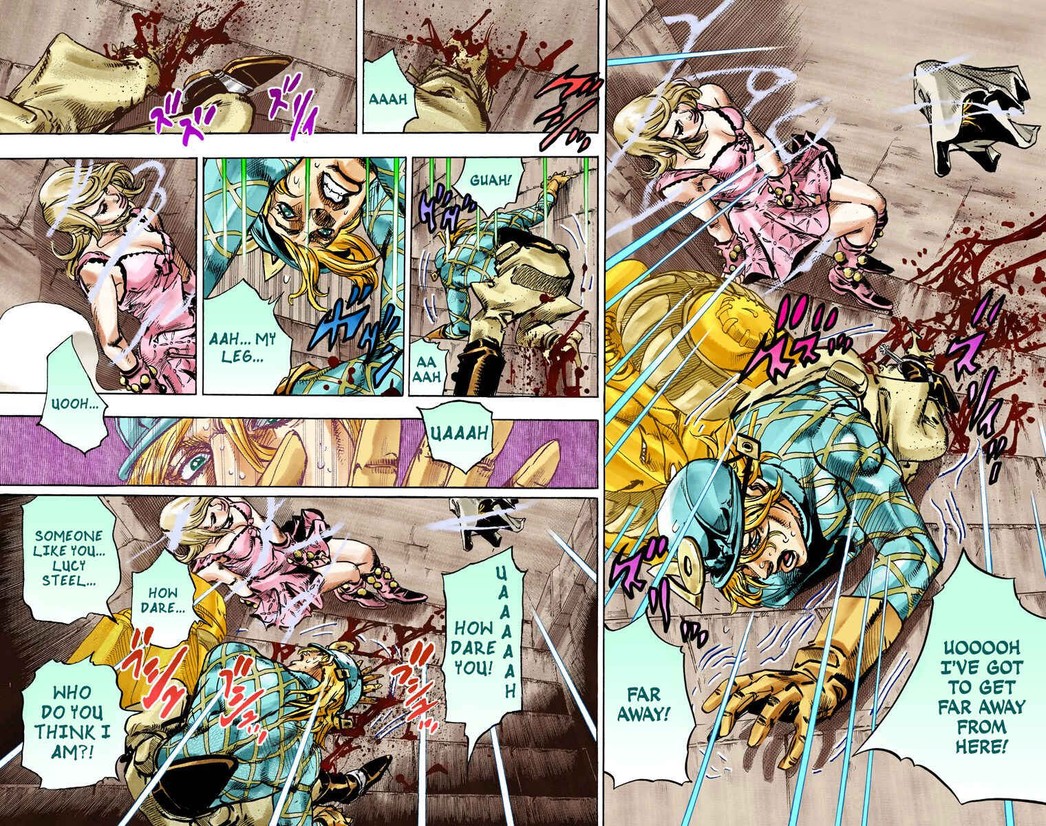Page 19 Chapter 95 JoJos Bizarre Adventure, Part 7: Steel Ball Run (Official Colored)