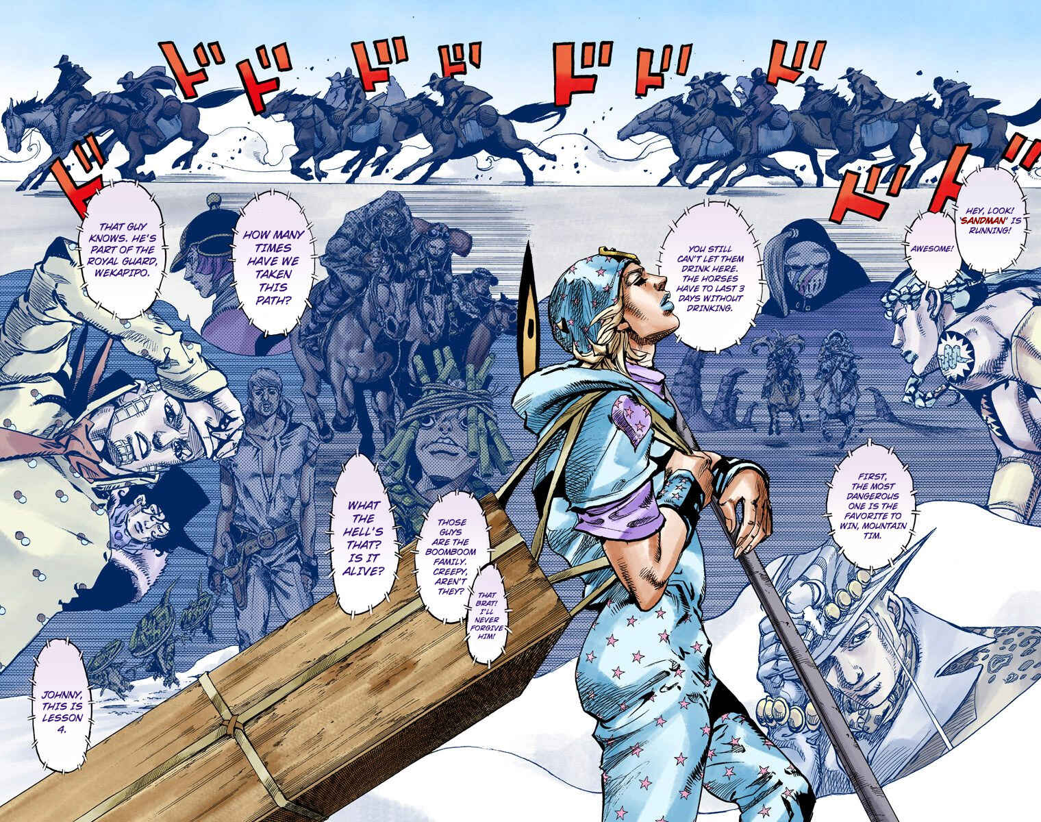 Page 39 Chapter 95 JoJos Bizarre Adventure, Part 7: Steel Ball Run (Official Colored)