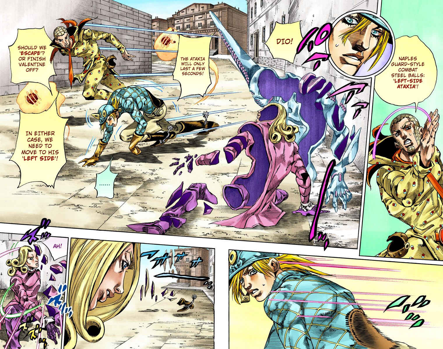 Page 15 Chapter 69 JoJos Bizarre Adventure, Part 7: Steel Ball Run (Official Colored)