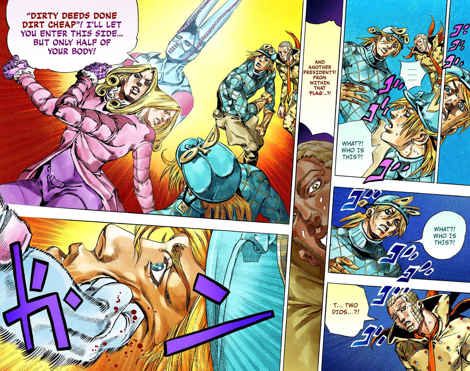 Page 25 Chapter 69 JoJos Bizarre Adventure, Part 7: Steel Ball Run (Official Colored)