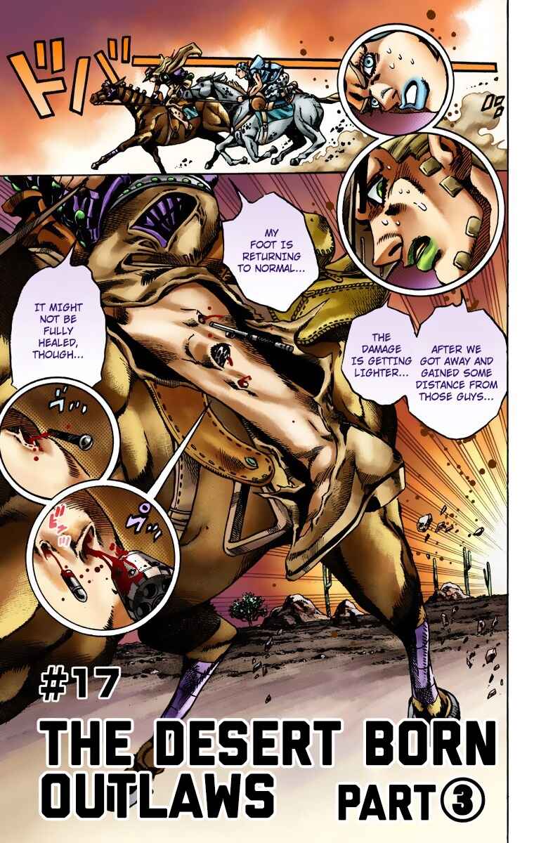 Page 2 Chapter 17 JoJos Bizarre Adventure, Part 7: Steel Ball Run (Official Colored)