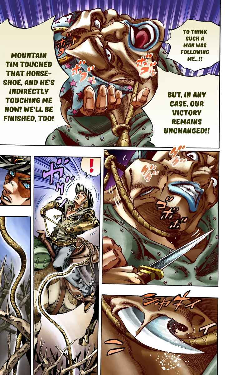 Page 28 Chapter 17 JoJos Bizarre Adventure, Part 7: Steel Ball Run (Official Colored)