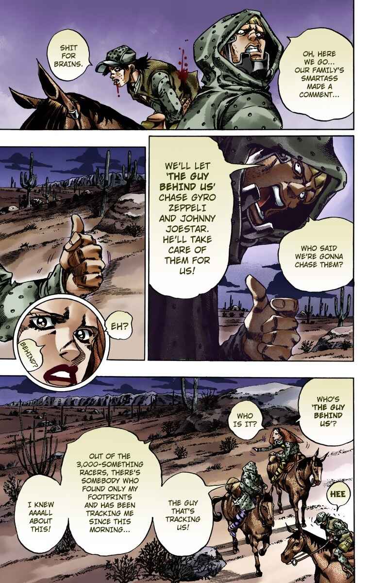 Page 9 Chapter 17 JoJos Bizarre Adventure, Part 7: Steel Ball Run (Official Colored)