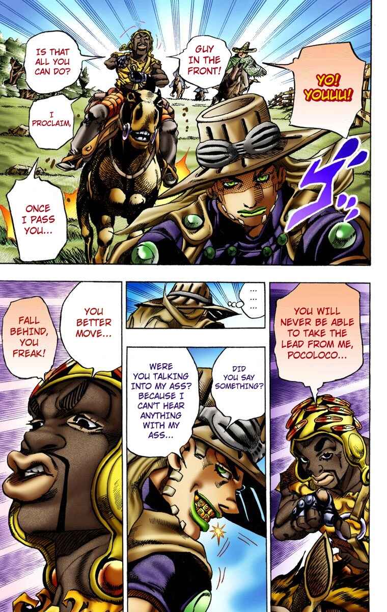 Page 10 Chapter 9 JoJos Bizarre Adventure, Part 7: Steel Ball Run (Official Colored)