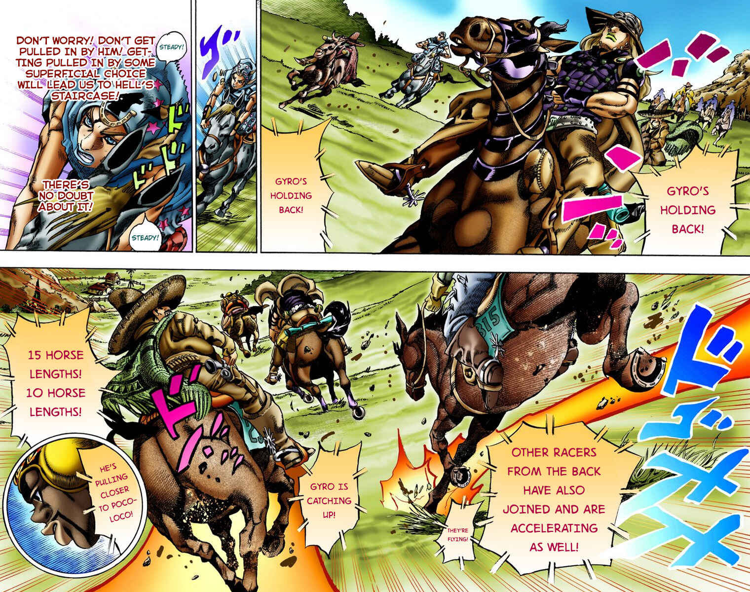 Page 13 Chapter 9 JoJos Bizarre Adventure, Part 7: Steel Ball Run (Official Colored)