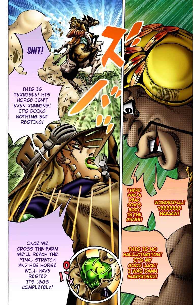 Page 22 Chapter 9 JoJos Bizarre Adventure, Part 7: Steel Ball Run (Official Colored)
