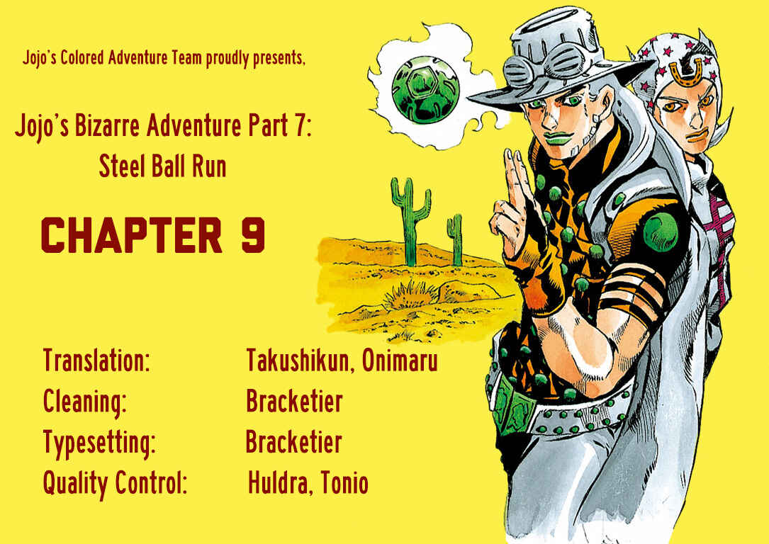 Page 27 Chapter 9 JoJos Bizarre Adventure, Part 7: Steel Ball Run (Official Colored)