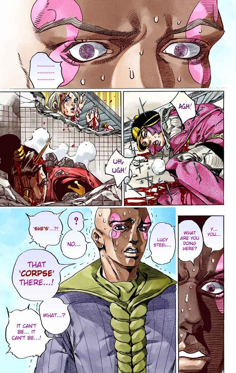 Page 38 Chapter 50 JoJos Bizarre Adventure, Part 7: Steel Ball Run (Official Colored)