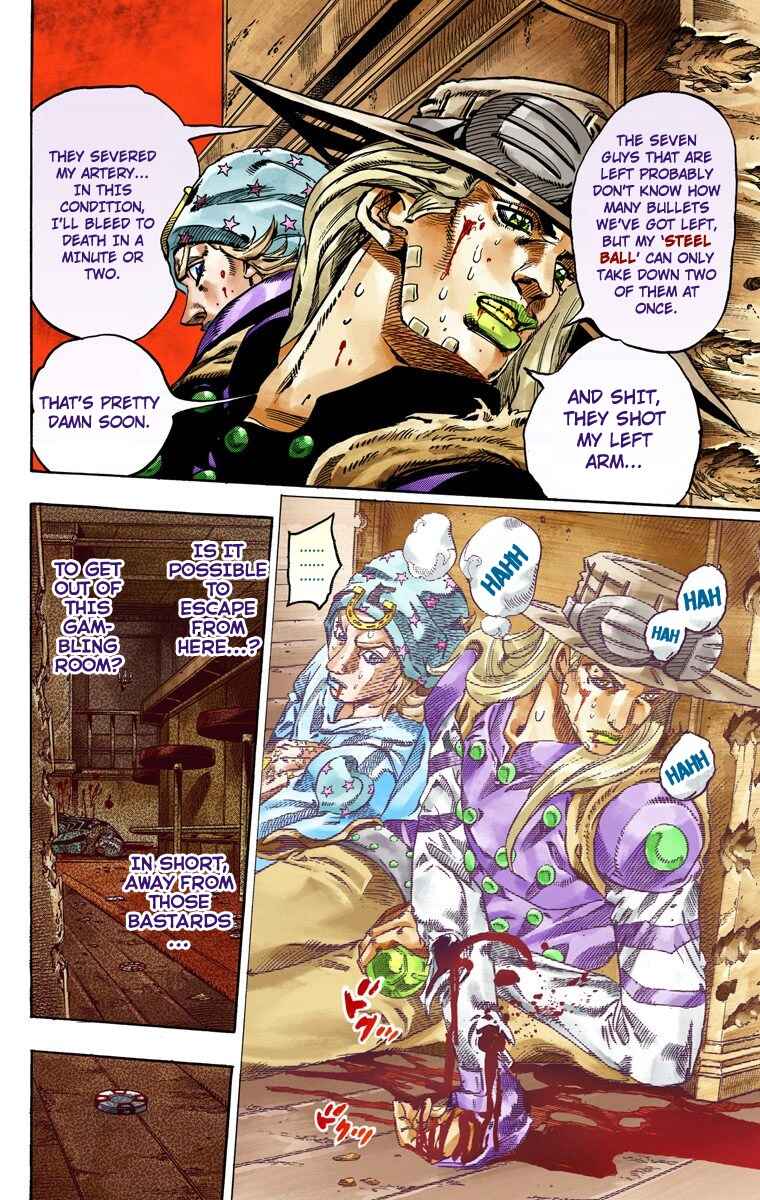 Page 16 Chapter 47 JoJos Bizarre Adventure, Part 7: Steel Ball Run (Official Colored)