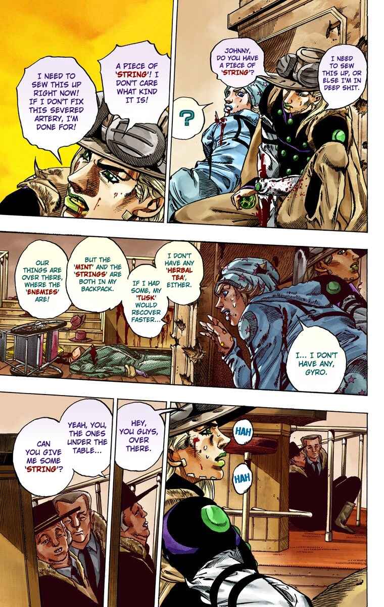 Page 17 Chapter 47 JoJos Bizarre Adventure, Part 7: Steel Ball Run (Official Colored)