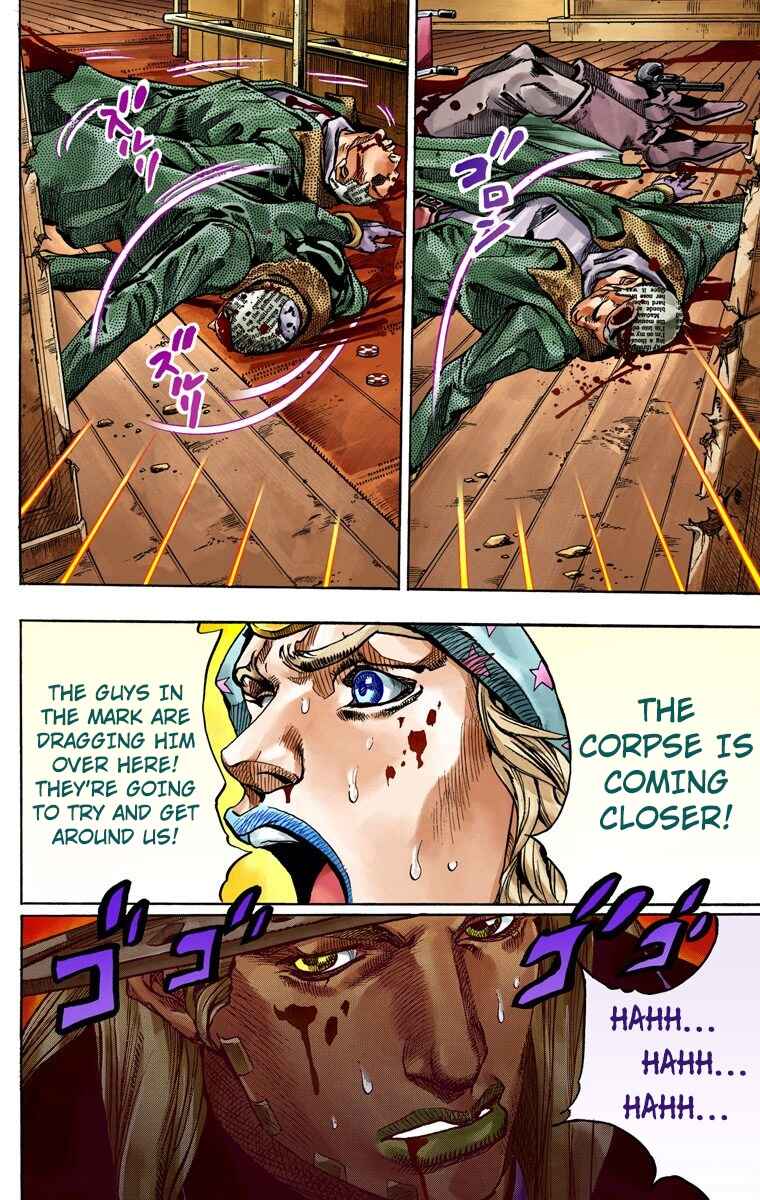 Page 20 Chapter 47 JoJos Bizarre Adventure, Part 7: Steel Ball Run (Official Colored)