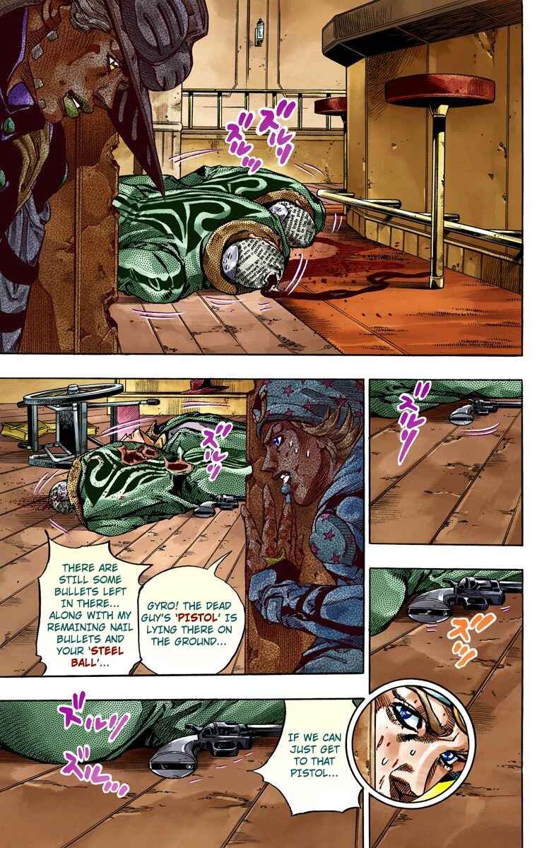 Page 21 Chapter 47 JoJos Bizarre Adventure, Part 7: Steel Ball Run (Official Colored)