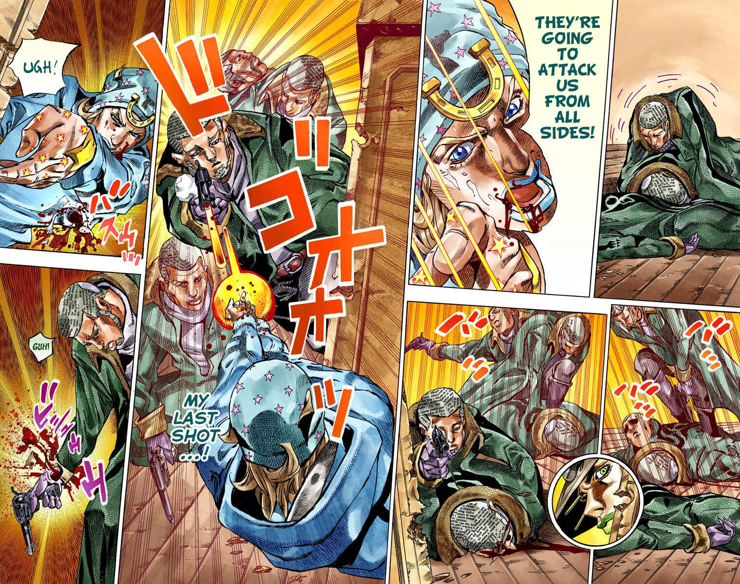 Page 23 Chapter 47 JoJos Bizarre Adventure, Part 7: Steel Ball Run (Official Colored)